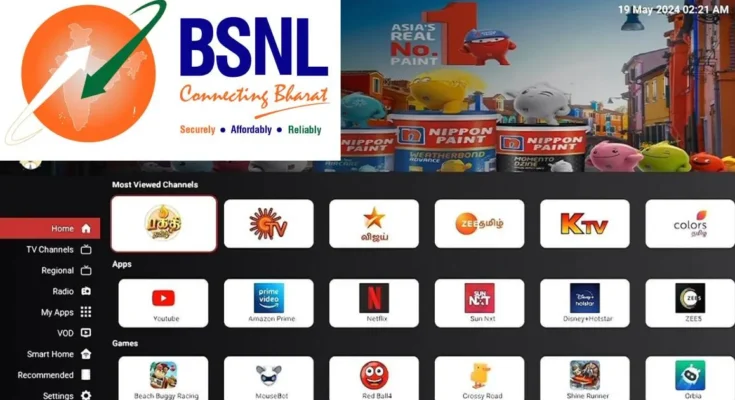 BSNL IFTV service without set-top box Watch online TV channels and programs