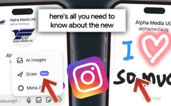 how to Instagram New features of Message Draw