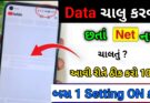 ડેટા ચાલુ કર્યા પછી પણ ઇન્ટરનેટ કામ કરતું નથી
